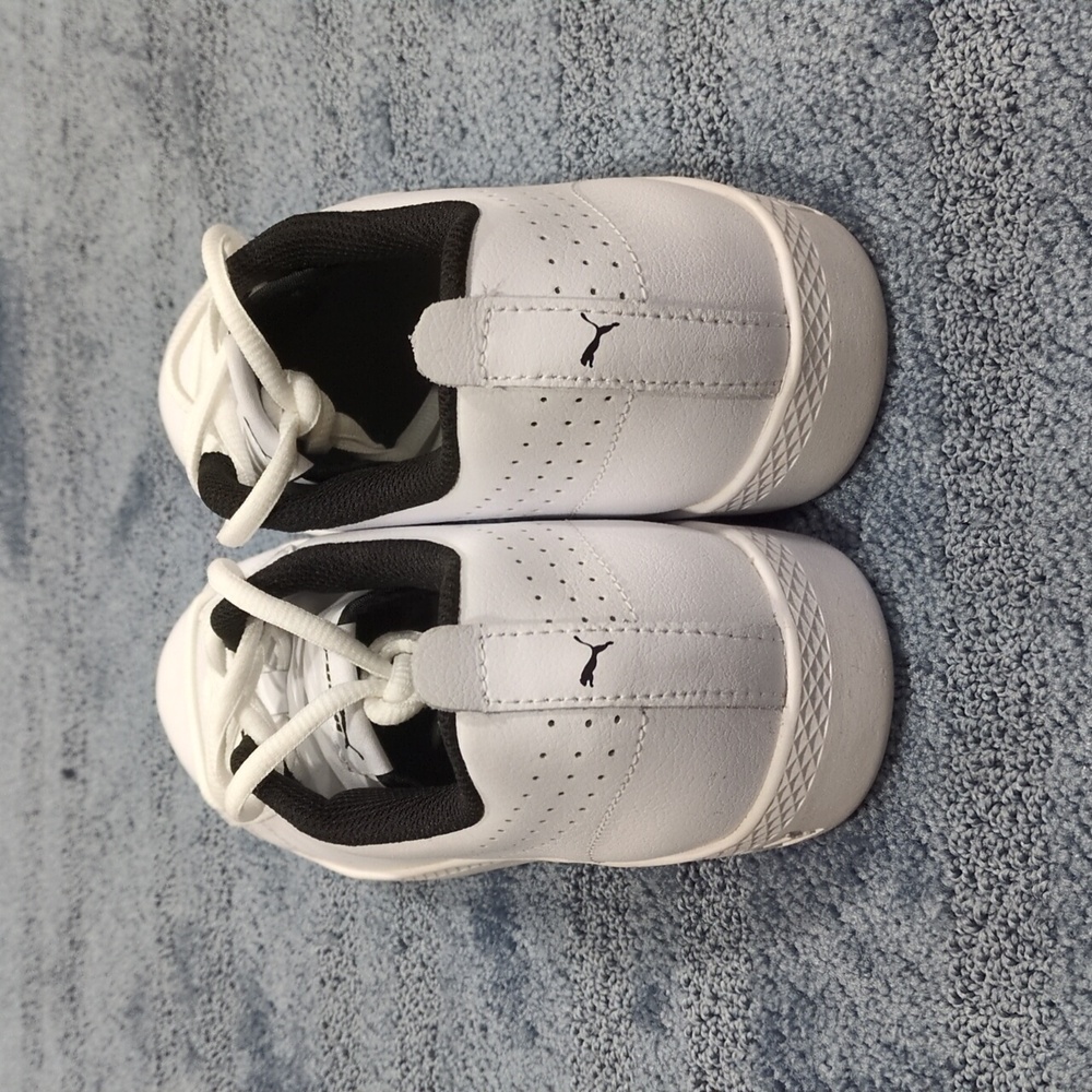 Puma Smash Perf White Sneakers - Picture 4 of 8